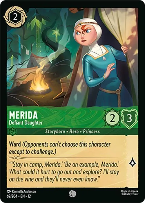Merida - Defiant Daughter - Cold Foil