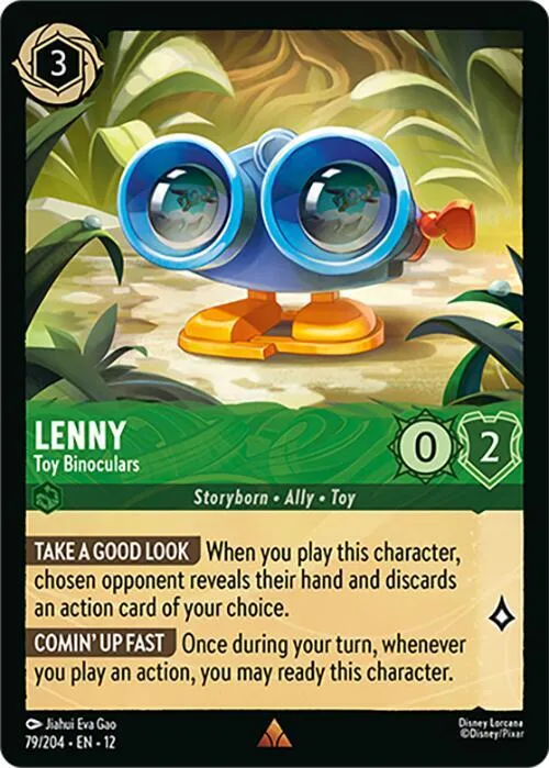Lenny - Toy Binoculars - Cold Foil
