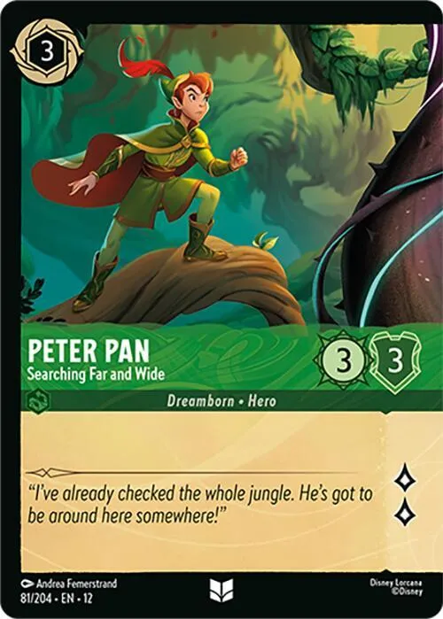Peter Pan - Searching Far and Wide - Foil