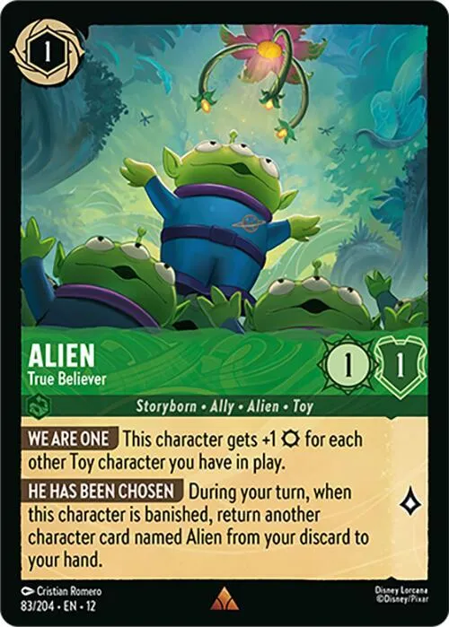Alien - True Believer - Cold Foil