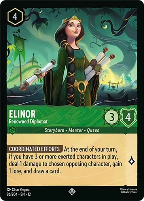Elinor - Renowned Diplomat - Cold Foil