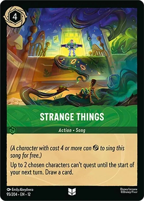 Strange Things - Cold Foil