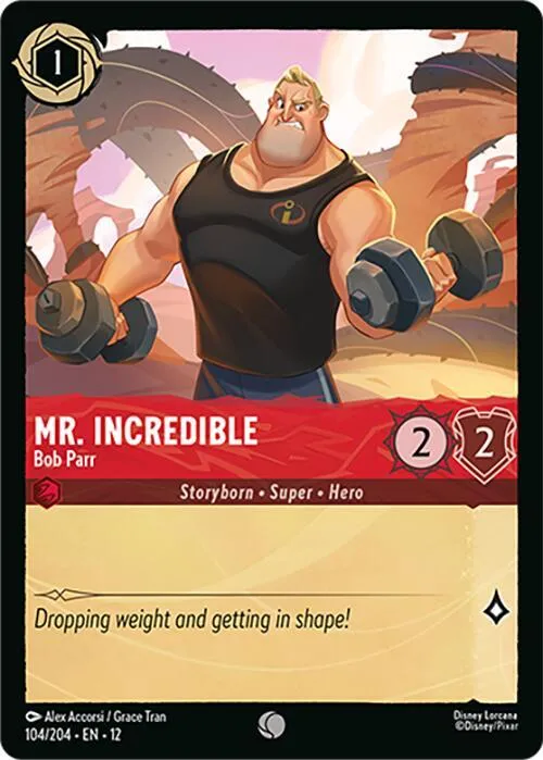 Mr. Incredible - Bob Parr - Cold Foil