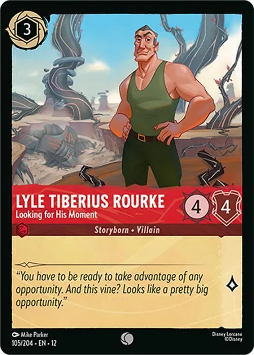 Lyle Tiberius Rourke - Looking for His Moment - Cold Foil