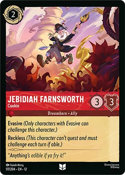 Jebidiah Farnsworth - Cookie - Cold Foil