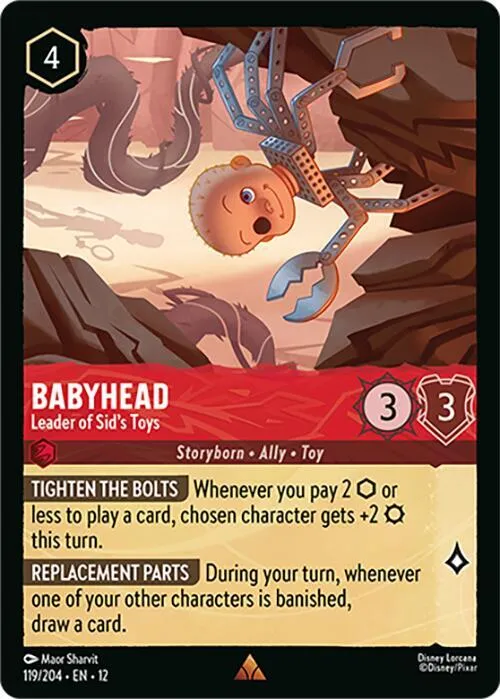 Babyhead - Leader of Sid's Toys - Cold Foil