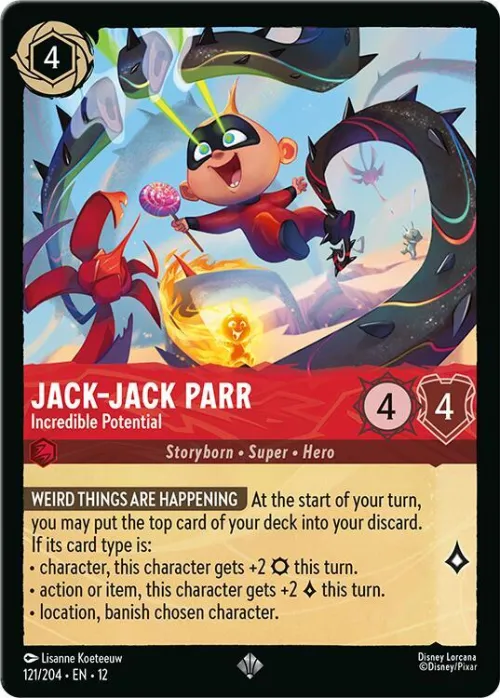 Jack-Jack Parr - Incredible Potential - Holo