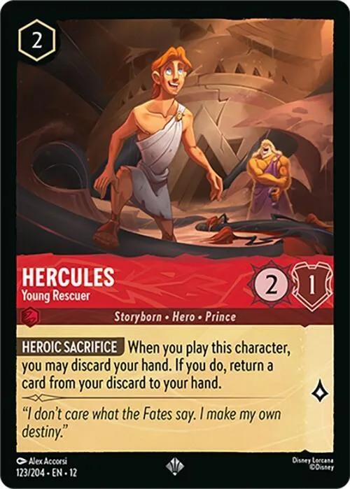 Hercules - Young Rescuer - Cold Foil