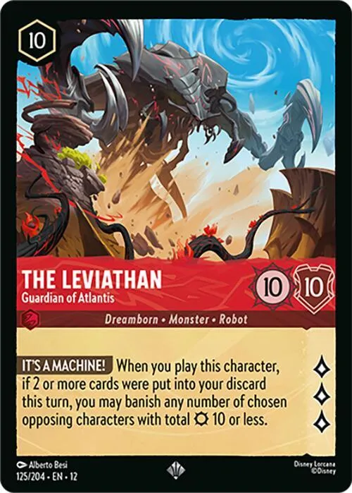 The Leviathan - Guardian of Atlantis - Cold Foil