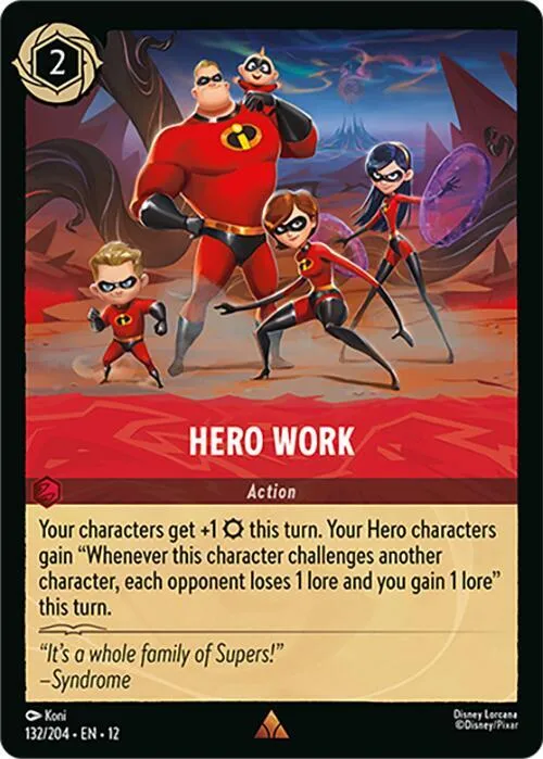 Hero Work - Cold Foil
