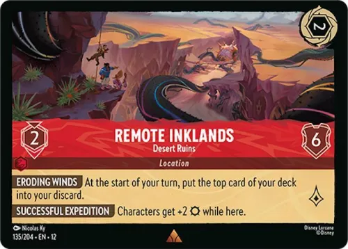 Remote Inklands - Desert Ruins - Cold Foil