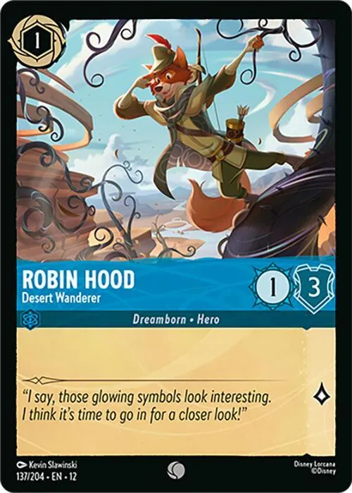 Robin Hood - Desert Wanderer - Cold Foil