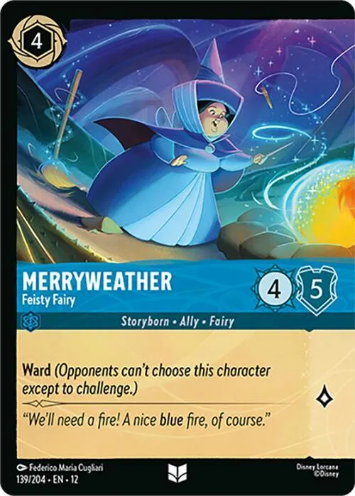 Merryweather - Feisty Fairy - Foil