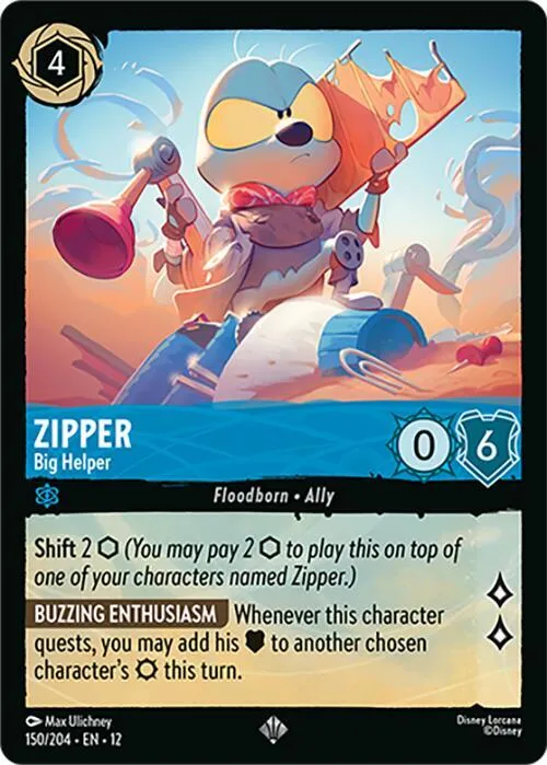 Zipper - Big Helper - Cold Foil