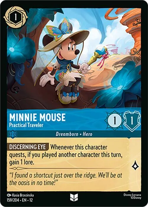 Minnie Mouse - Practical Traveler - Cold Foil