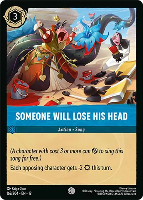 Someone Will Lose His Head - Cold Foil