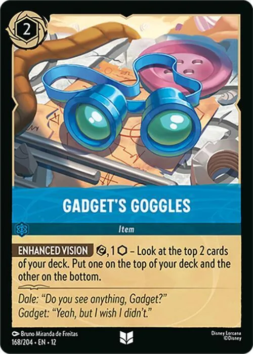 Gadget's Goggles - Cold Foil