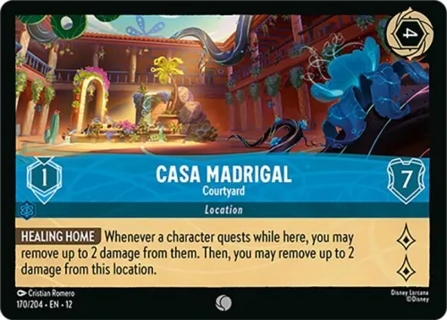 Casa Madrigal - Courtyard - Cold Foil