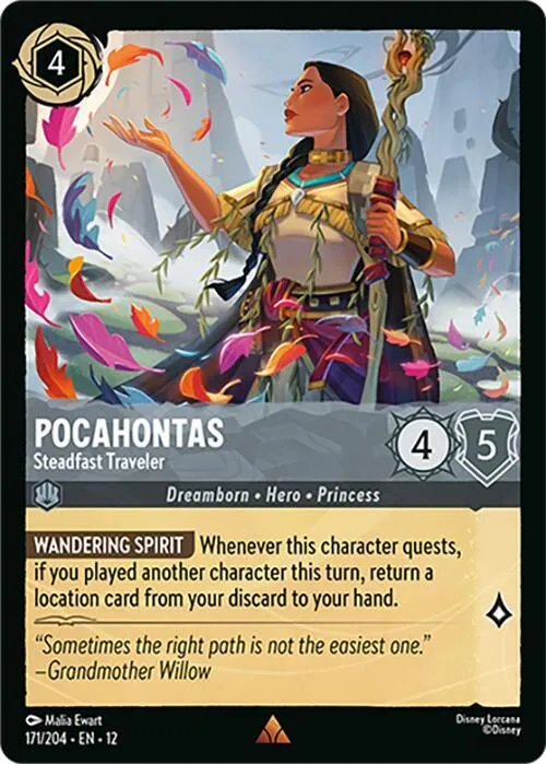 Pocahontas - Steadfast Traveler - Cold Foil