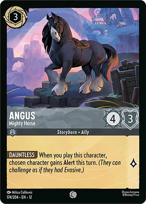 Angus - Mighty Horse - Cold Foil