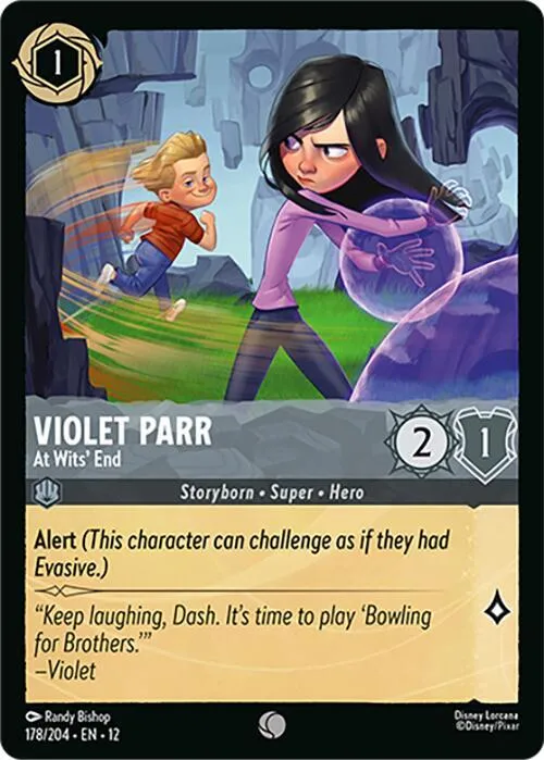 Violet Parr - At Wits' End - Cold Foil
