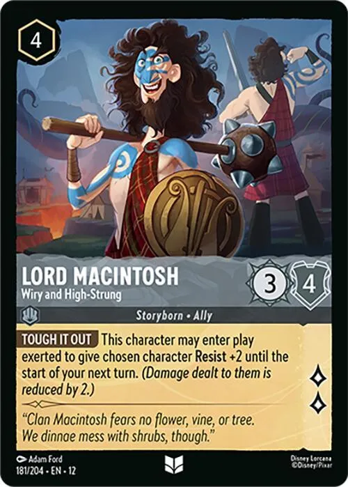 Lord Macintosh - Wiry and High-Strung - Cold Foil