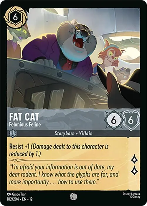 Fat Cat - Felonious Feline - Cold Foil