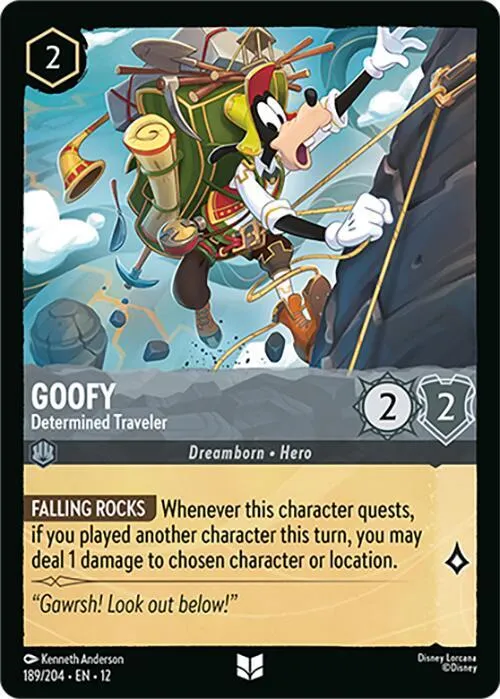 Goofy - Determined Traveler - Cold Foil