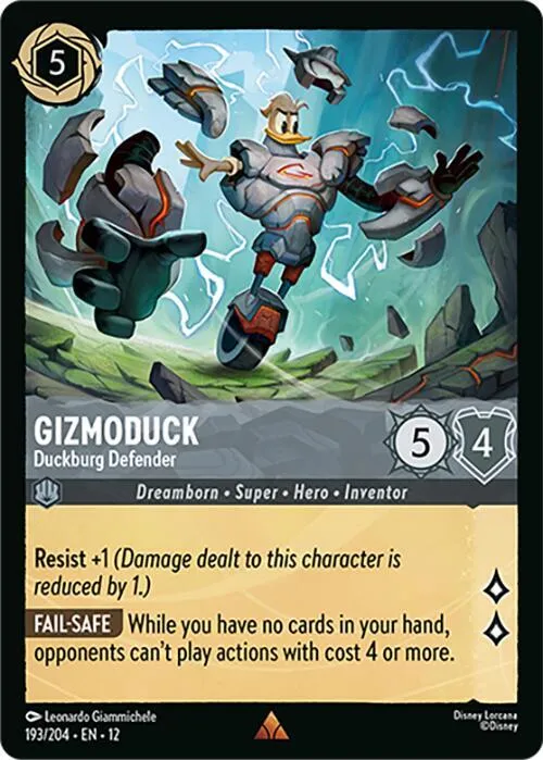 Gizmoduck - Duckburg Defender - Cold Foil