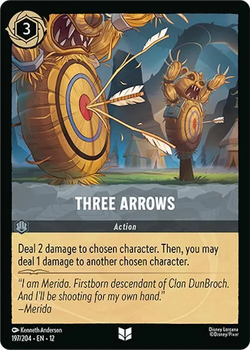 Three Arrows - Cold Foil