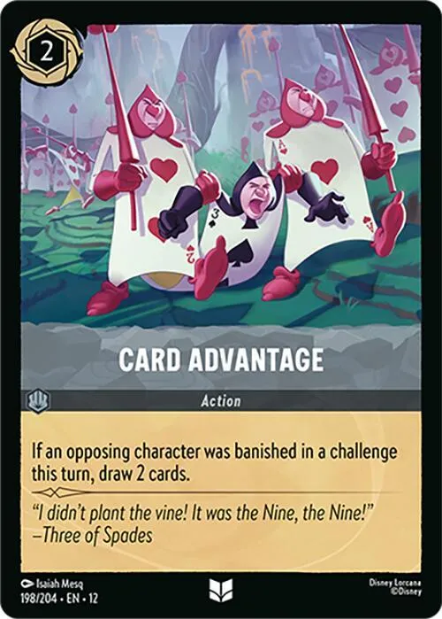 Card Advantage - Cold Foil