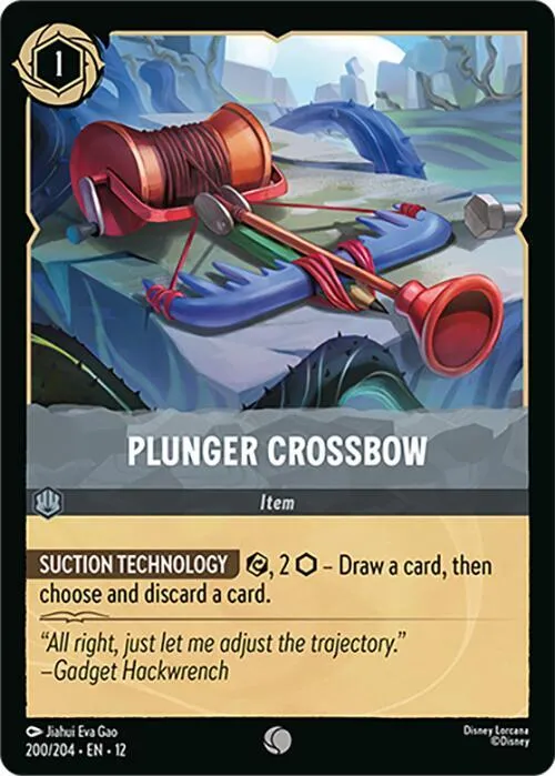 Plunger Crossbow - Cold Foil