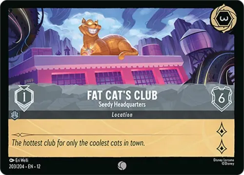 Fat Cat's Club - Seedy Headquarters - Cold Foil