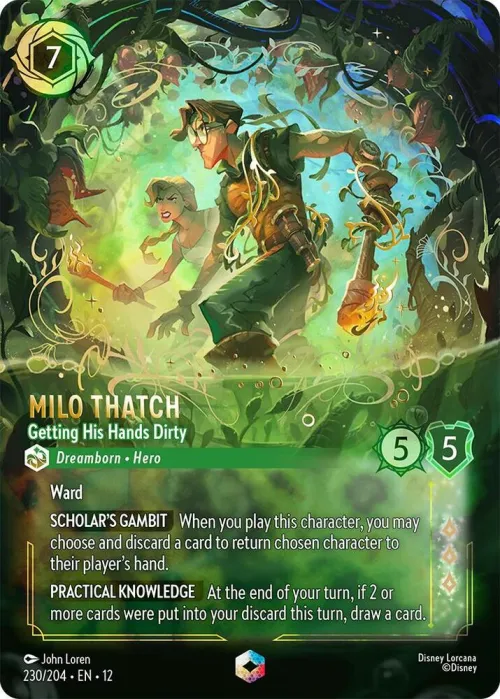 Milo Thatch - Getting His Hands Dirty