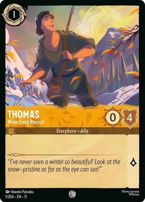 Thomas - Wide-Eyed Recruit - Cold Foil