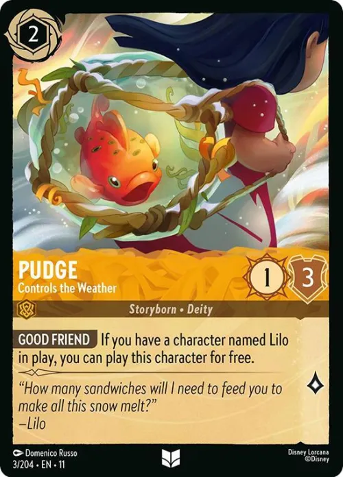 Pudge - Controls the Weather - Cold Foil