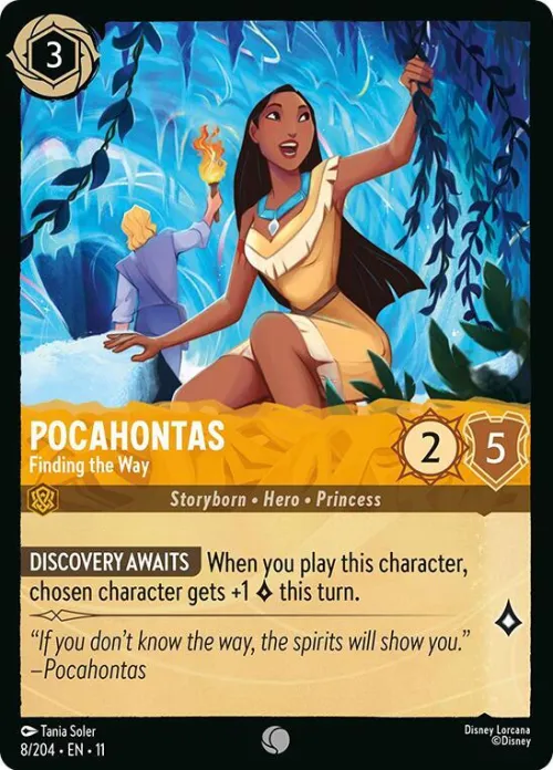 Pocahontas - Finding the Way - Cold Foil