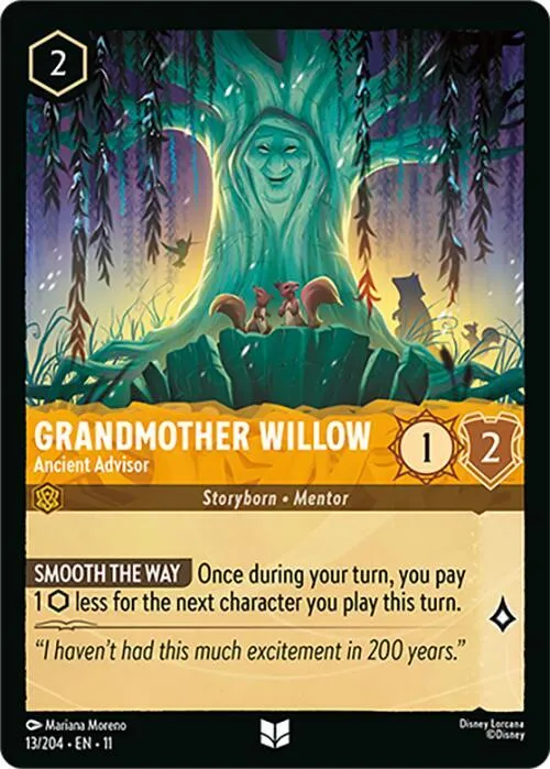 Grandmother Willow - Ancient Advisor - Cold Foil