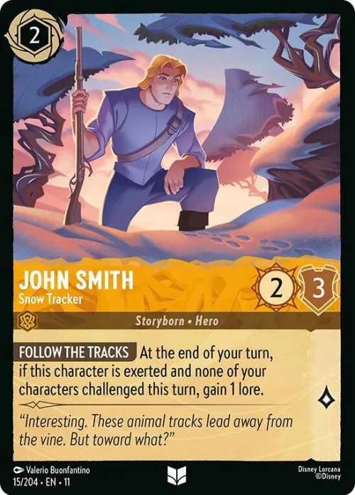 John Smith - Snow Tracker - Cold Foil