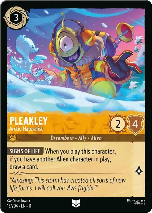 Pleakley - Arctic Naturalist - Cold Foil