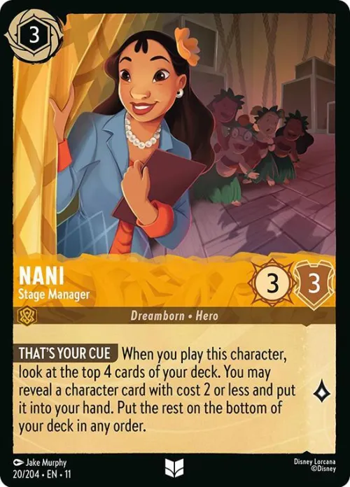Nani - Stage Manager - Cold Foil