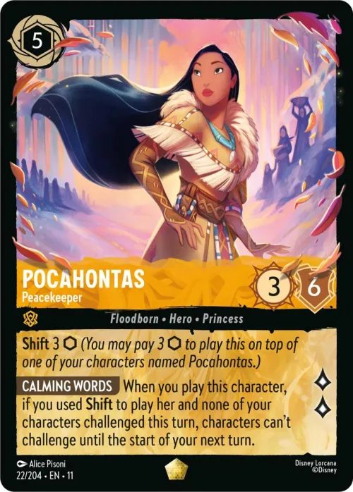 Pocahontas - Peacekeeper - Cold Foil