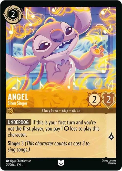 Angel - Siren Singer - Cold Foil