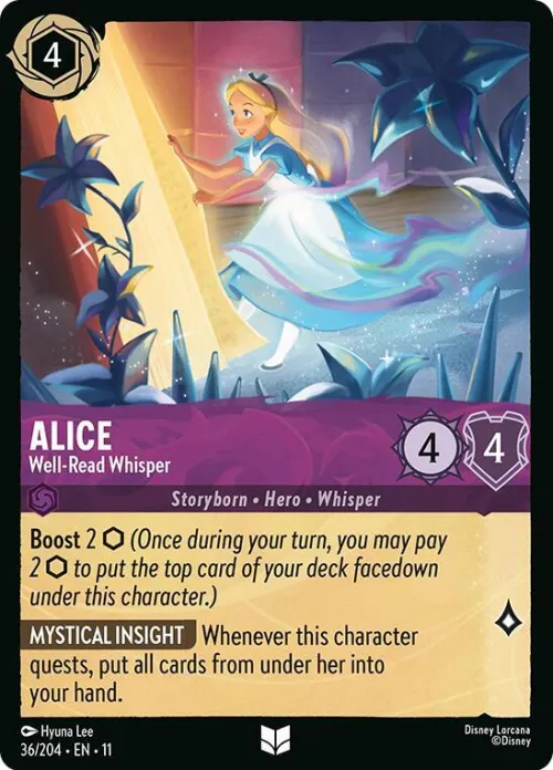 Alice - Well-Read Whisper - Cold Foil
