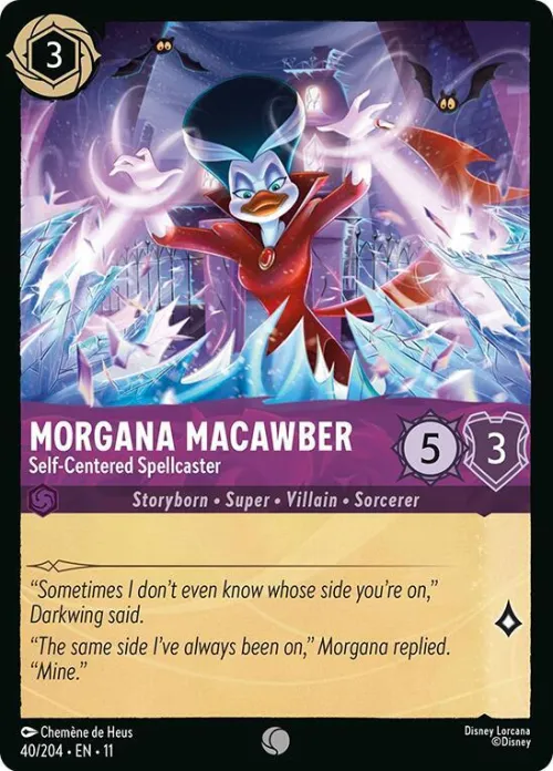 Morgana Macawber - Self-Centered Spellcaster - Cold Foil
