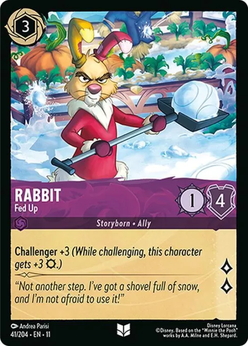 Rabbit - Fed Up - Cold Foil