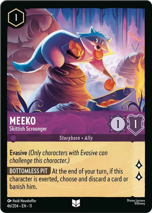 Meeko - Skittish Scrounger - Cold Foil