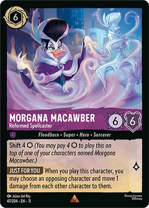 Morgana Macawber - Reformed Spellcaster - Cold Foil