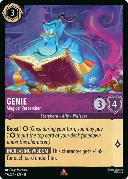 Genie - Magical Researcher - Cold Foil