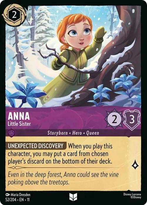 Anna - Little Sister - Cold Foil